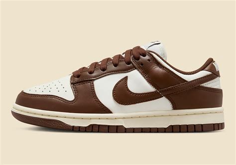 nike dunk low beige brown|brown sail dunks release date.